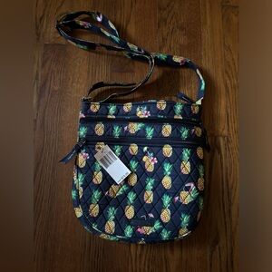 NWT Vera Bradley Trio Zip Hipster crossbody bag purse in toucan party